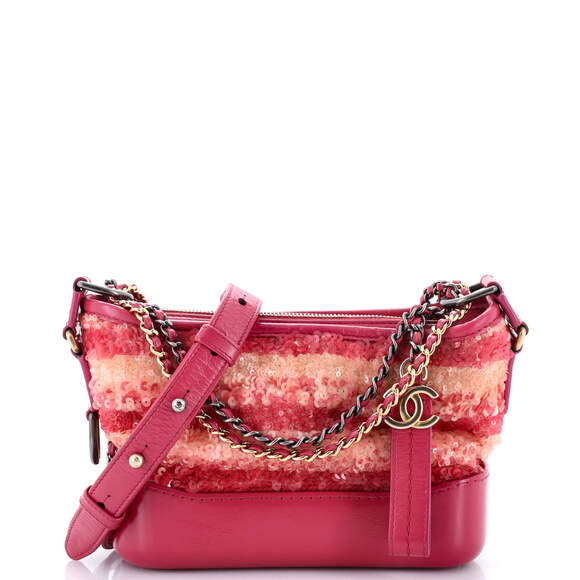 Chanel Gabrielle Hobo Sequins Small #148968C24B - Picture 2 of 8